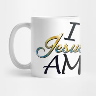 Jesus the GREAT I AM.  Christianity, Bible, Jesus, God, I am, t-shirt Mug